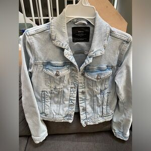 Stradivarius Light Blue Denim Jacket